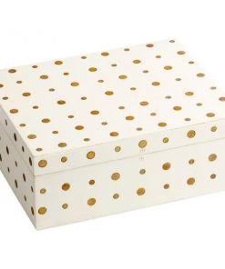 Cyan Design Dot Crown Container - Large