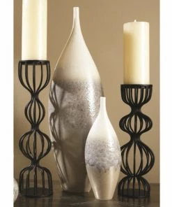 Global Views Cream Rises Vase - Tall - Large