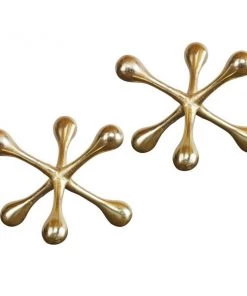 Uttermost What's New Gold Jacks - Set Of Two