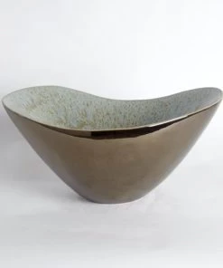 Global Views Martas Bowl-Bronze Reactive Blue What's New