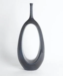 Global Views Open Oval Ring Vase Celestial - Small What's New