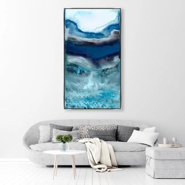 Leftbank Art Thundering Cloud II - Crystal Finish Abstract Art 2 Leftbank Art Thundering Cloud II - Crystal Finish Abstract Art