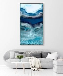 Leftbank Art Thundering Cloud II - Hand Embellishment Finish