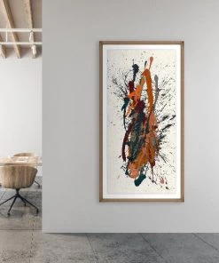 LeftBank Art Abstract Art Dynamic Wall I - Natural Canvas Art