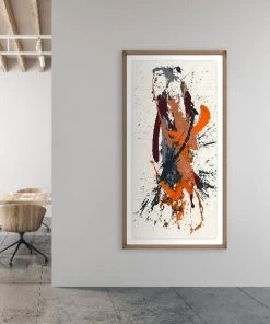 LeftBank Art Dynamic Wall II - Glass Frame Abstract Art