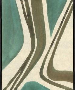 LeftBank Art Abstract Art Parallel Intersections IV