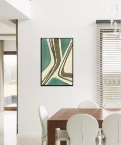 LeftBank Art Abstract Art Parallel Intersections IV