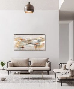 LeftBank Art Tangerine Abstract Art