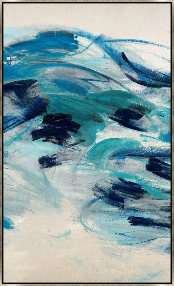 LeftBank Art Abstract Art Oasis Blues II 1 LeftBank Art Abstract Art Oasis Blues II