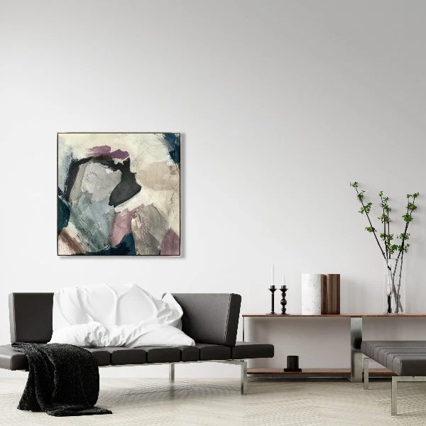 LeftBank Art Abstract Art Brunette Smile I 2 LeftBank Art Abstract Art Brunette Smile I