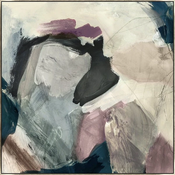 LeftBank Art Abstract Art Brunette Smile I 1 LeftBank Art Abstract Art Brunette Smile I