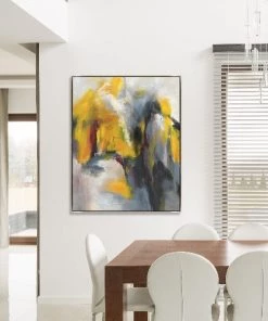 LeftBank Art Abstract Art Grey Island