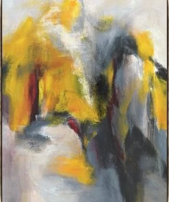 LeftBank Art Abstract Art Grey Island