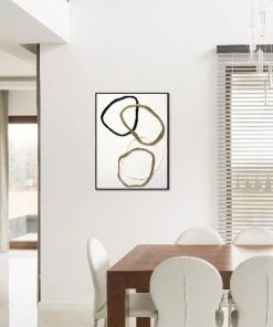 LeftBank Art Abstract Art Circular Connection I - Dimensional Art