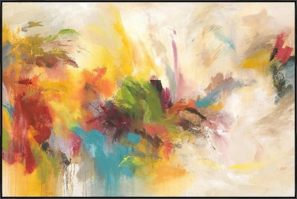 LeftBank Art Summer Fairies - Natural Canvas Art Abstract Art 1 LeftBank Art Summer Fairies - Natural Canvas Art Abstract Art