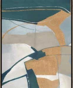 LeftBank Art Sterling III - Fiber Texture Abstract Art