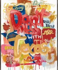 LeftBank Art Don't Mess With Texas