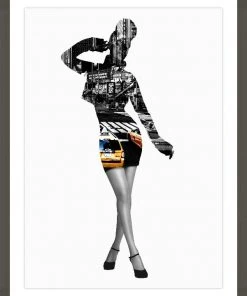 LeftBank Art City Women I - Glass Frame