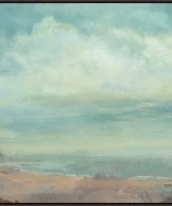 LeftBank Art Abstract Art Red Sand Beach