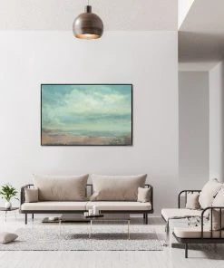 LeftBank Art Abstract Art Red Sand Beach