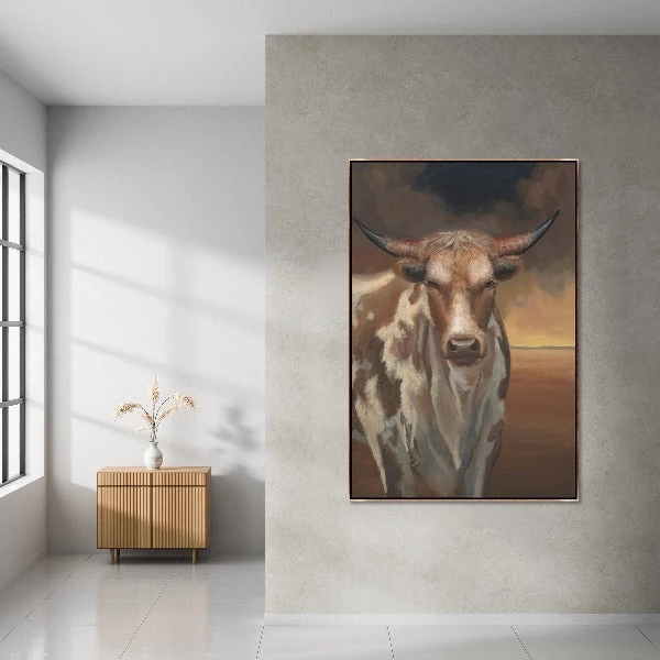 LeftBank Art Wild Longhorn Abstract Art 2 LeftBank Art Wild Longhorn Abstract Art