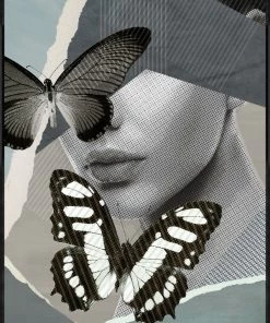 LeftBank Art Butterfly Portrait