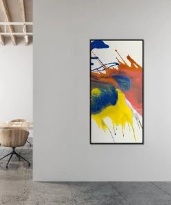 LeftBank Art Abstract Art When Worlds Collide II