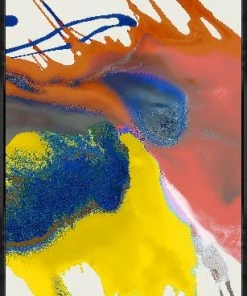 LeftBank Art Abstract Art When Worlds Collide II