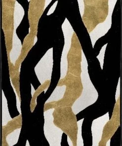 LeftBank Art Abstract Art Solid Stream I (Without Glitter) - Hand-Painting