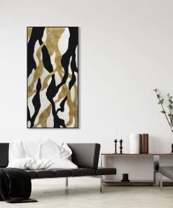 LeftBank Art Solid Stream II (Without Glitter) - Hand-Painting Abstract Art