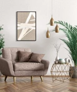 LeftBank Art Abstract Art Through The Moment VIII - Hand-Painting On Linen