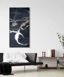 LeftBank Art Silver Silhouette II - Hand-Painting