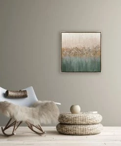 LeftBank Art Golden Fog III - Hand-Painting Abstract Art