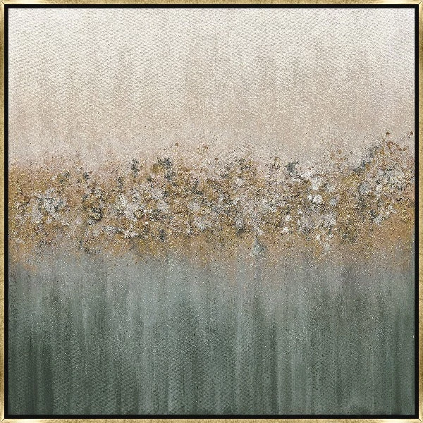 LeftBank Art Golden Fog III - Hand-Painting Abstract Art 1 LeftBank Art Golden Fog III - Hand-Painting Abstract Art