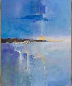 LeftBank Art Evening Shoreline Abstract Art