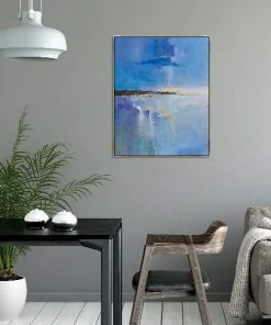 LeftBank Art Evening Shoreline Abstract Art