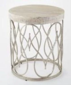 Global Views Moroccan Side Table