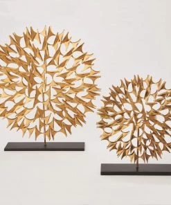 Global Views Accessories Cosmos Sculpture Small - Gold