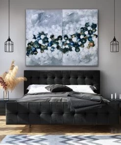 Jessica M Chaix Original Art Magic Bubbles - 48”H X 72”W