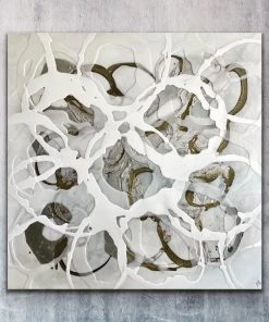 Jessica M Chaix Original Art Knots - 48”x48”