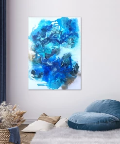 Jodie Beck Original Art Abalone - 36"W X 48"H