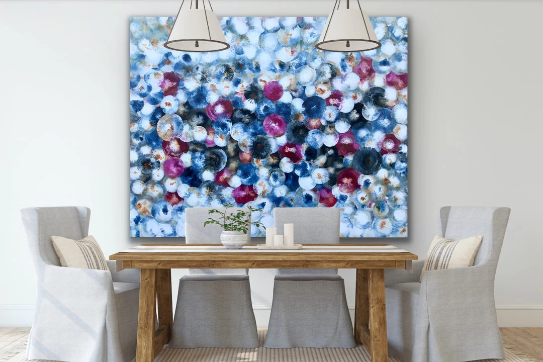 Jessica M Chaix Bubbles XX - 48”W X 60”H (SOLD) 2 Jessica M Chaix Bubbles XX - 48”W X 60”H (SOLD)