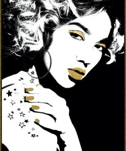 LeftBank Art Abstract Art Back To Black I