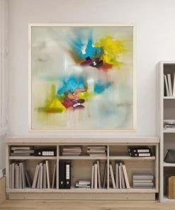 Charmain Valentine Rule Original Art Beautiful Blessings - 36"W X 36"H