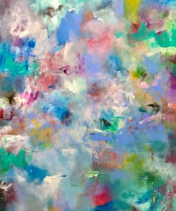 Mike Salcido Bloom Burst - 24”W X 30”H Original Art