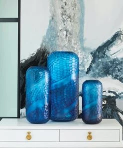 Uttermost Blue Swoop Vase - Large