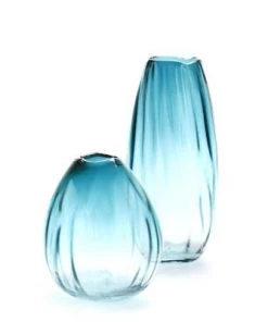 Sterling Aqua Ombre Vase Large Accessories