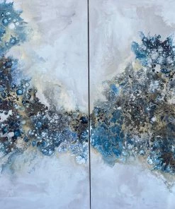 Jessica M Chaix Cascade Set - 24”W X 36”H (SOLD)