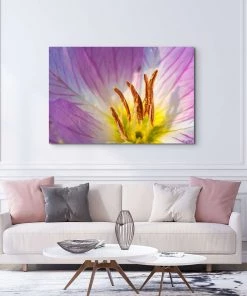 David Chalker Showy Primrose Detail - 40"W X 60"H Original Art