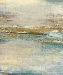 Left Bank Crossing - 47 X 47 Abstract Art